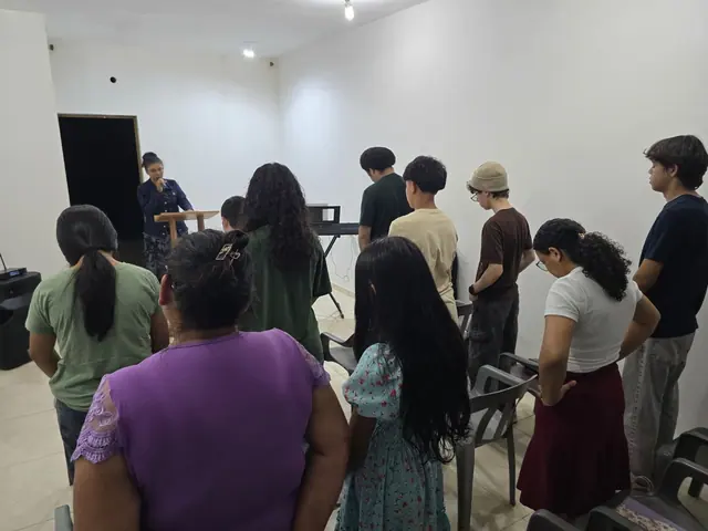 Participación de jóvenes de la congregación Monte Gerezim